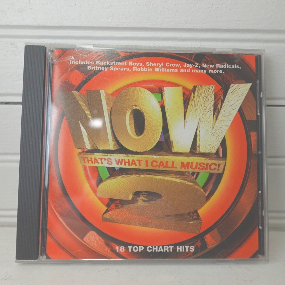 Now That's What I Call Music 2 CD Original Case Britney Spears Spice Girls Jay-Z